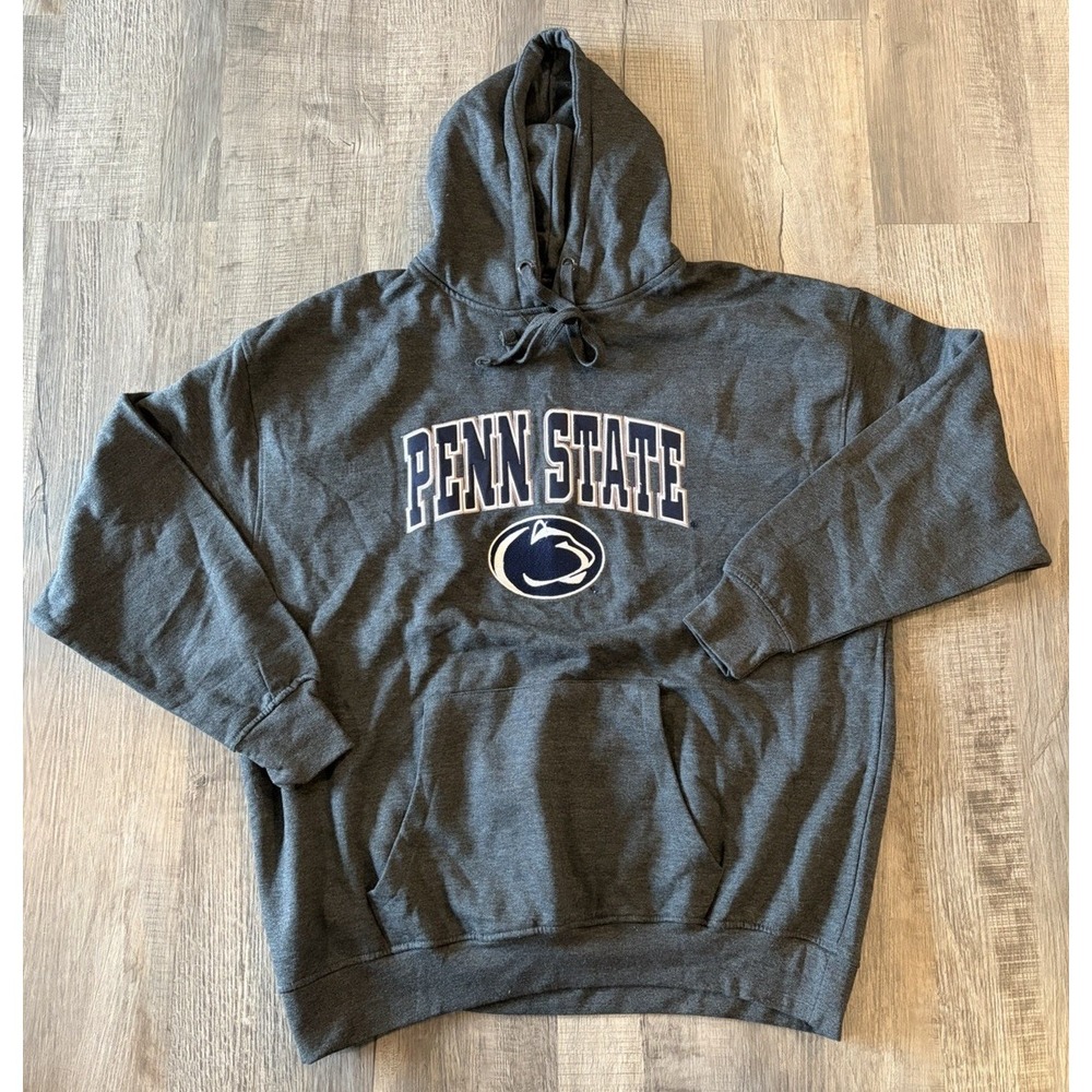 Penn State University Nittany Lions Cadre Athletic Hoodie Gray Size XXL